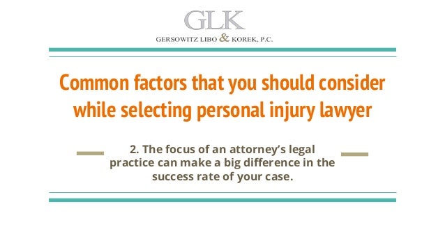 Photos of How To Choose A Personal Injury Lawyer